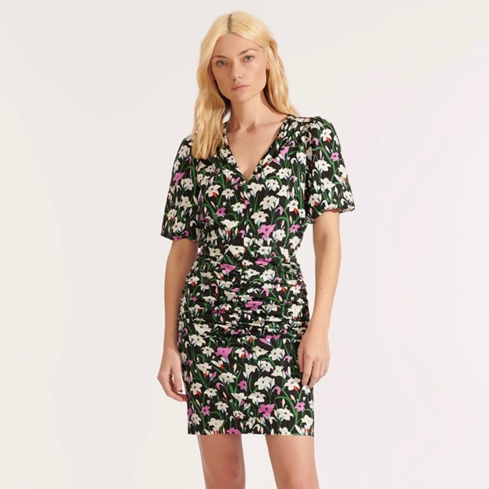NWT Veronica Beard Janis Floral Dress Sz 4